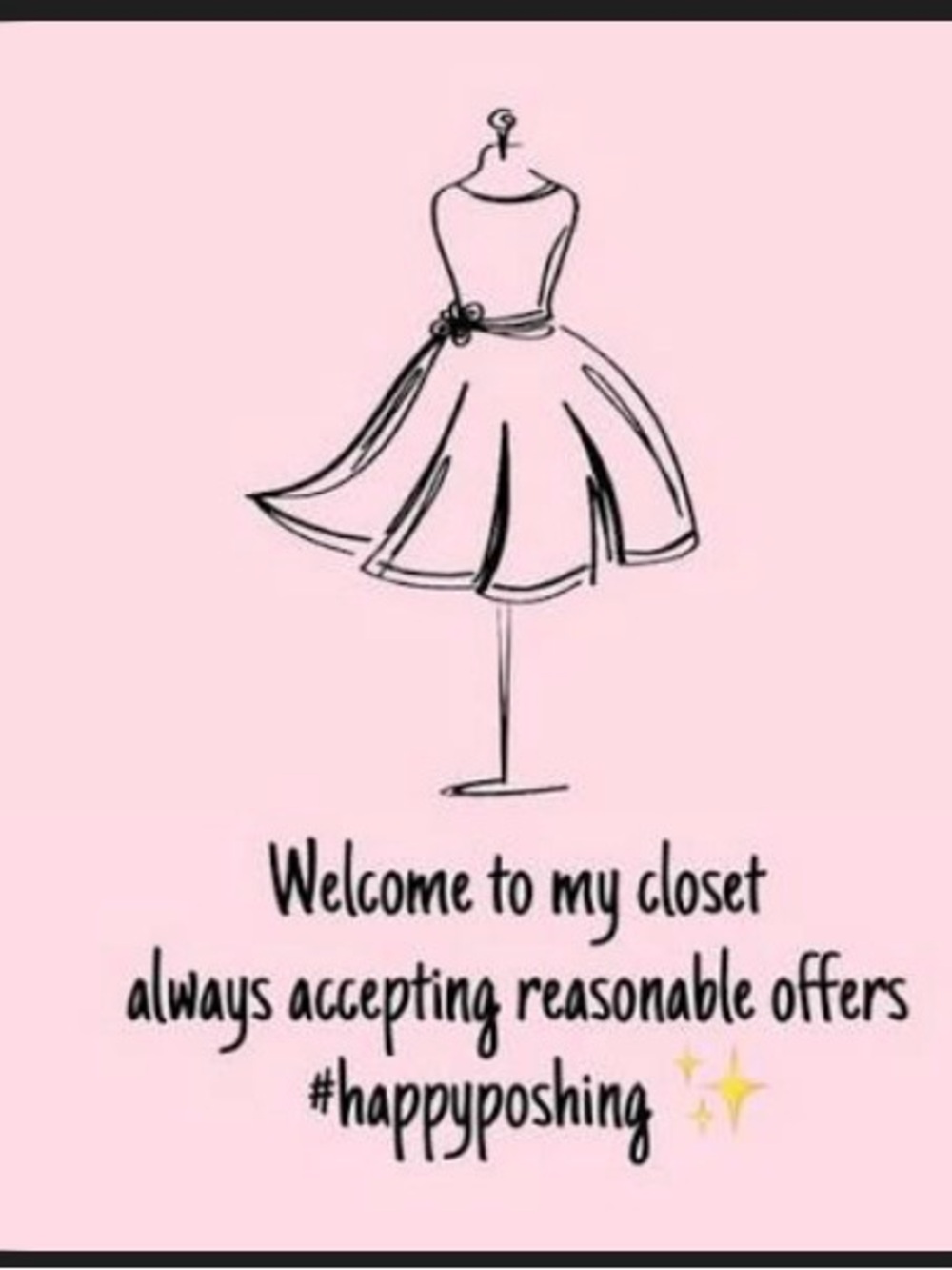 REASONABLE OFFERS WELCOME!
